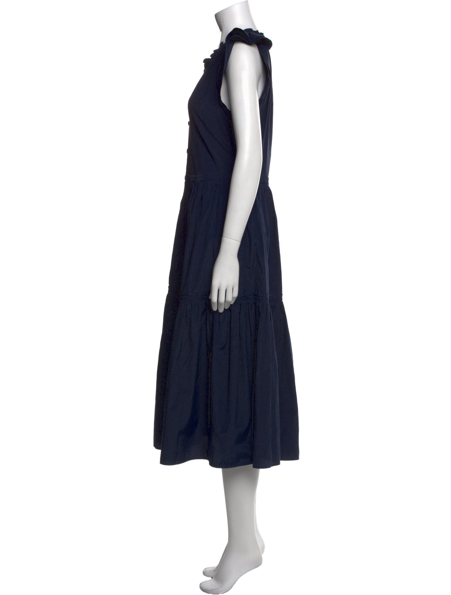 Brochu Walker V-Neck Long Dress