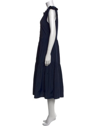 Brochu Walker V-Neck Long Dress