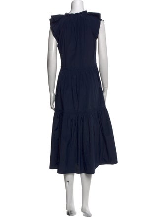 Brochu Walker V-Neck Long Dress