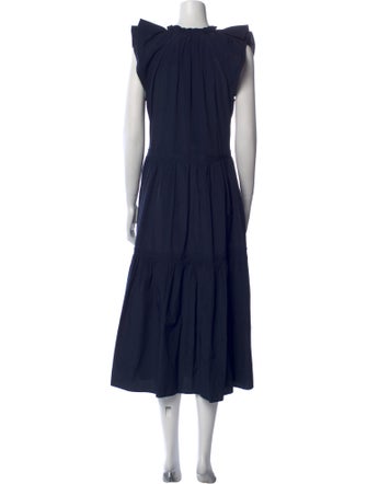 Brochu Walker V-Neck Long Dress