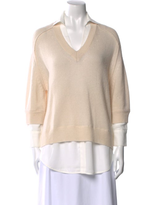 Brochu Walker Wool V-Neck Sweater