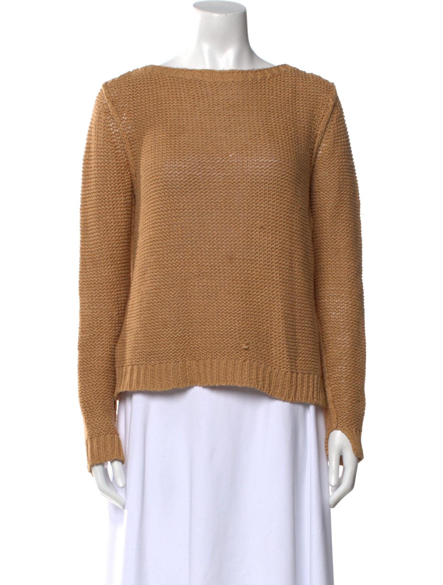 Brochu Walker Linen Bateau Neckline Sweater