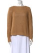 Brochu Walker Linen Bateau Neckline Sweater