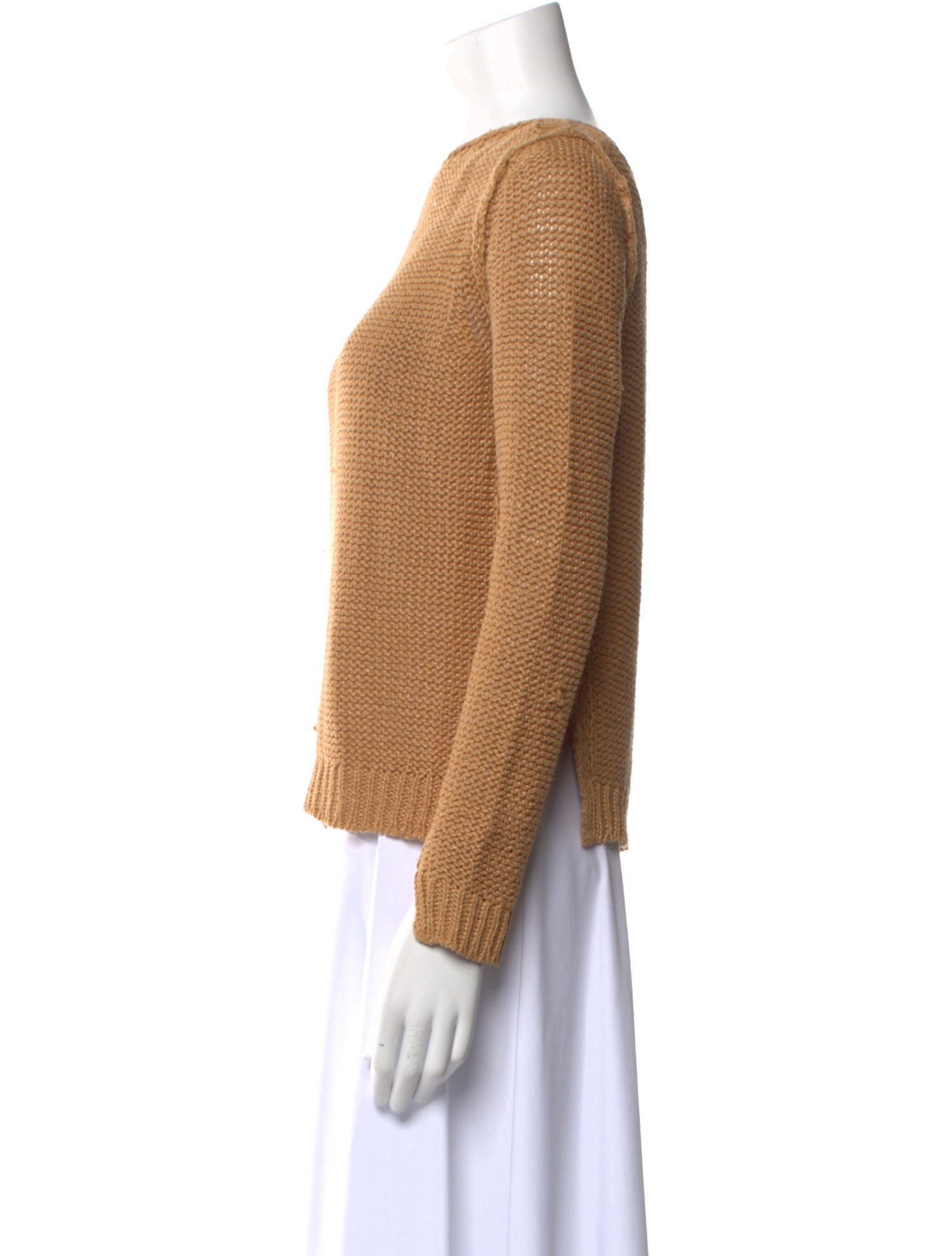 Brochu Walker Linen Bateau Neckline Sweater