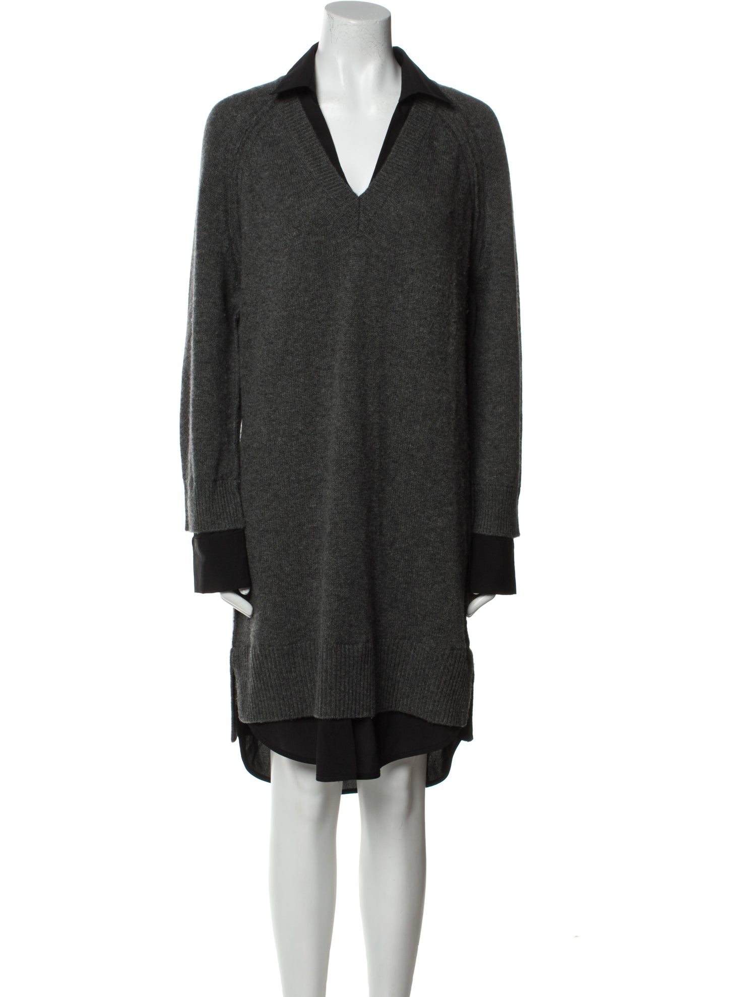Brochu Walker Wool Knee-Length Dress