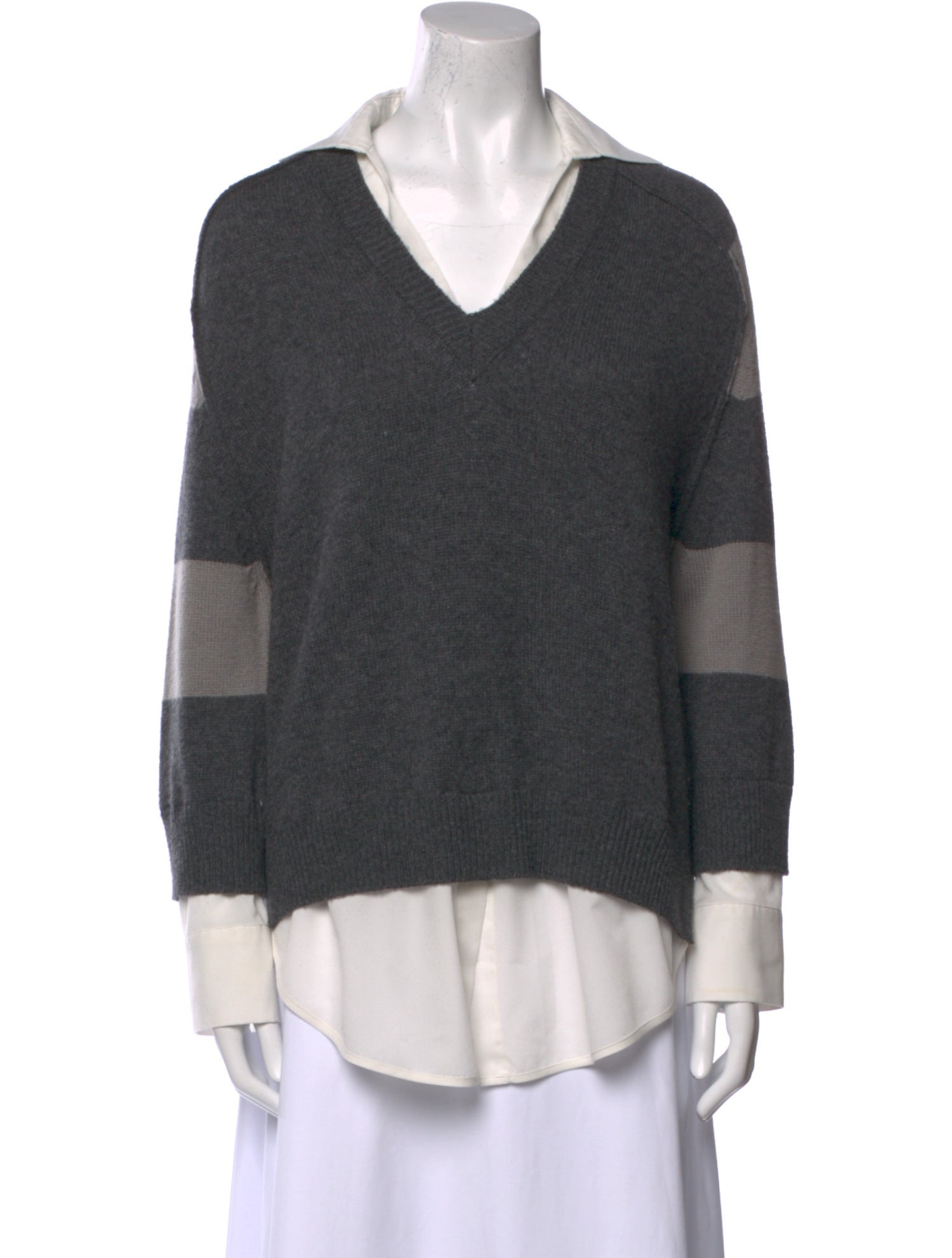 Brochu Walker Wool Striped Sweater