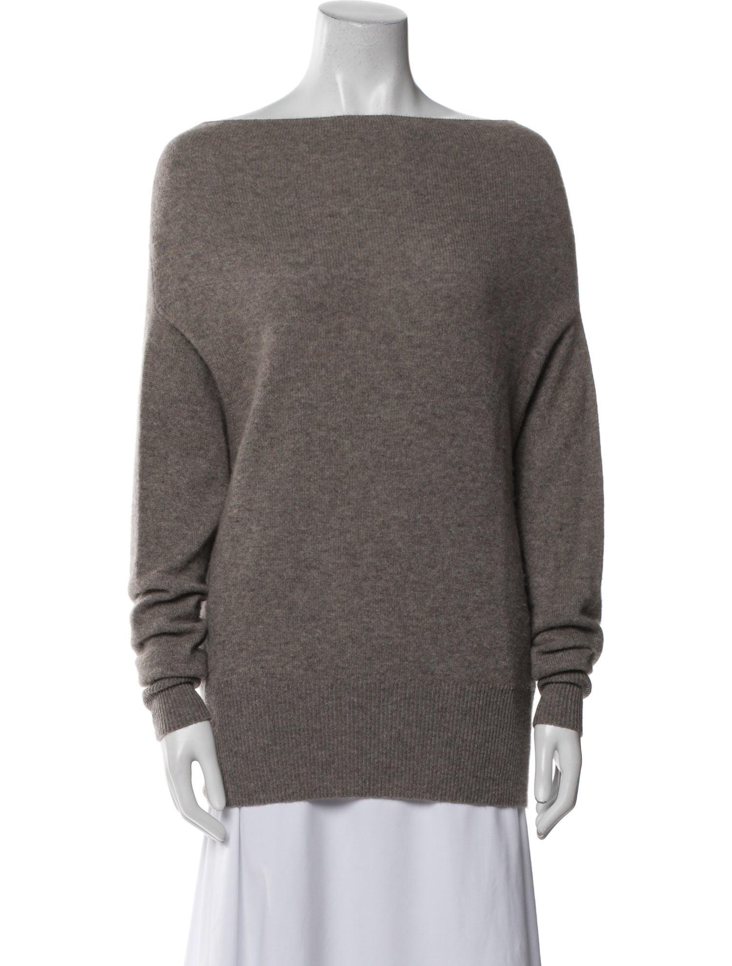 Brochu Walker Cashmere Bateau Neckline Sweater