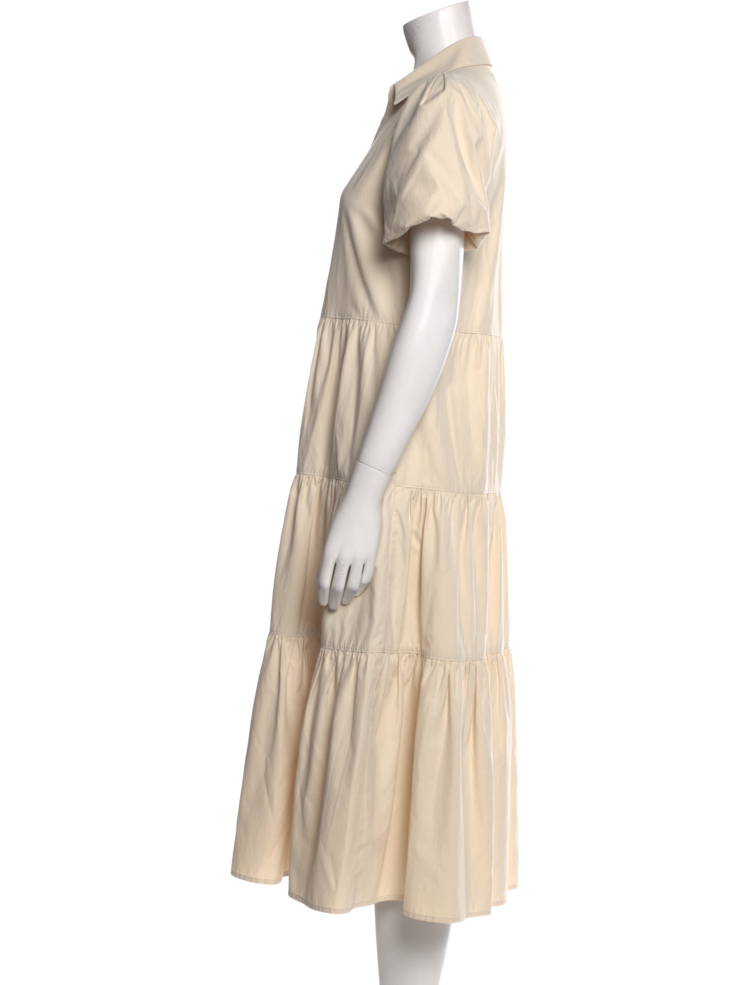 Brochu Walker Wool Midi Length Dress