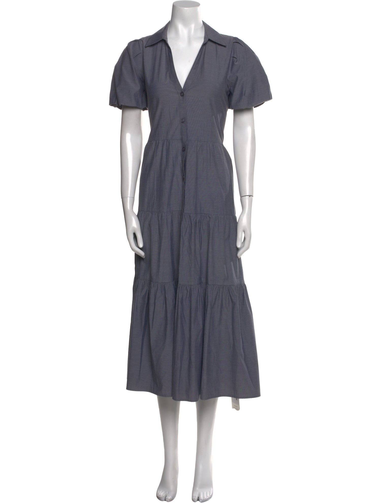 Brochu Walker V-Neck Long Dress