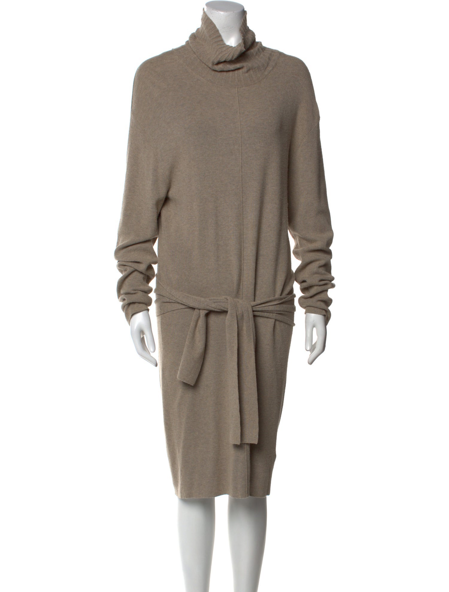Brochu Walker Turtleneck Knee-Length Dress
