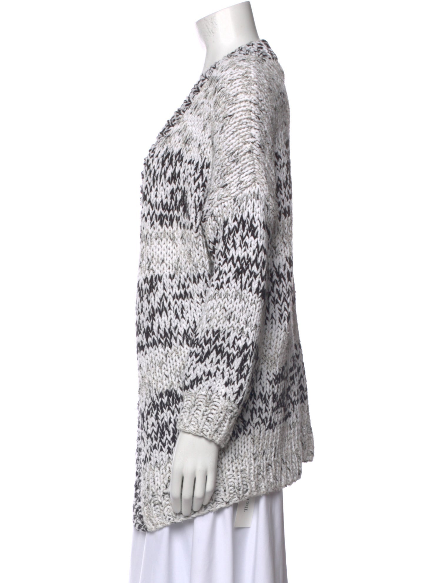 Brochu Walker Striped V-Neck Sweater