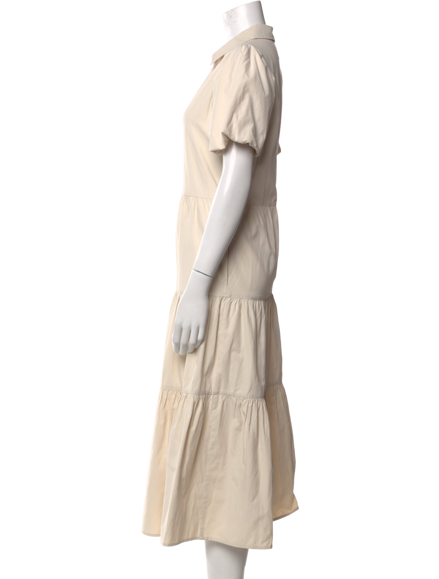 Brochu Walker Wool Midi Length Dress