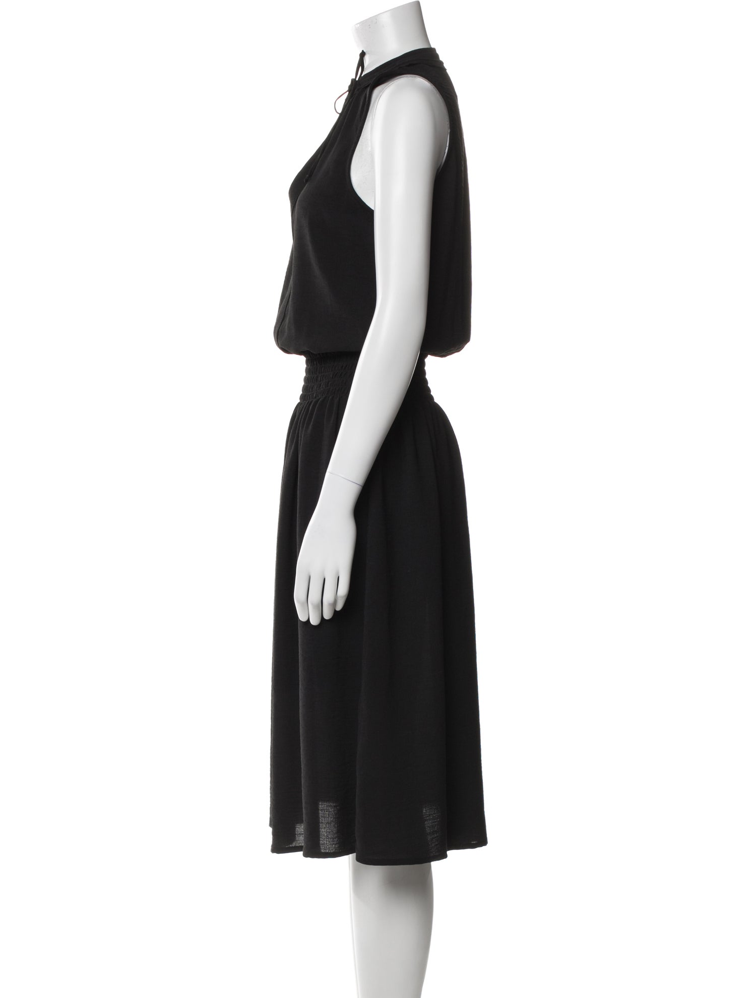 Brochu Walker Mock Neck Midi Length Dress