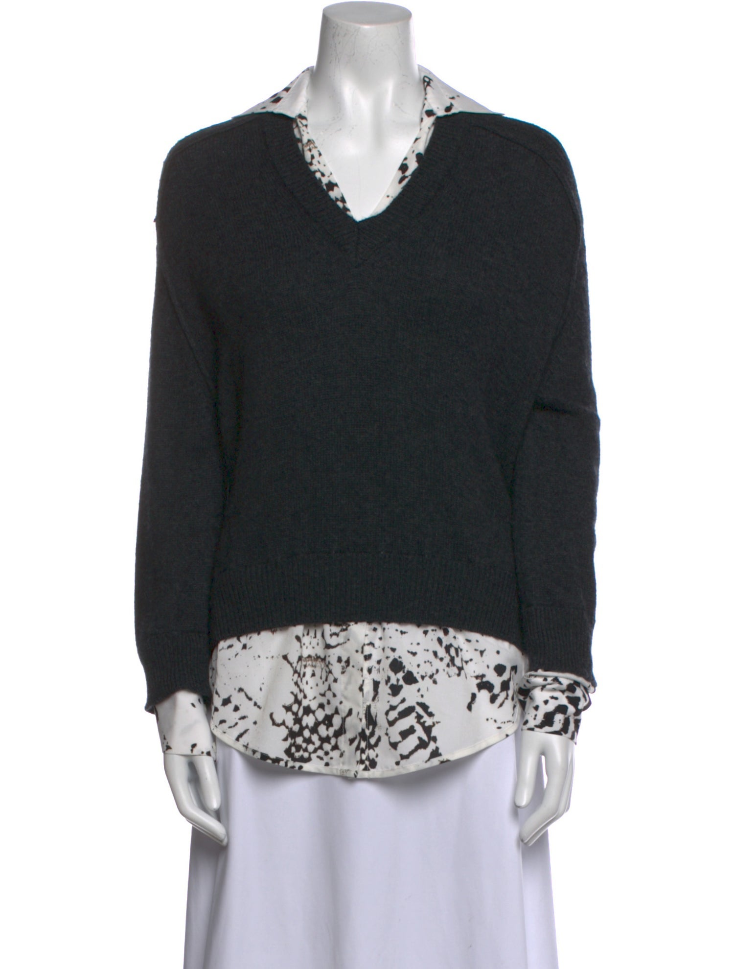 Brochu Walker Wool Printed Sweater