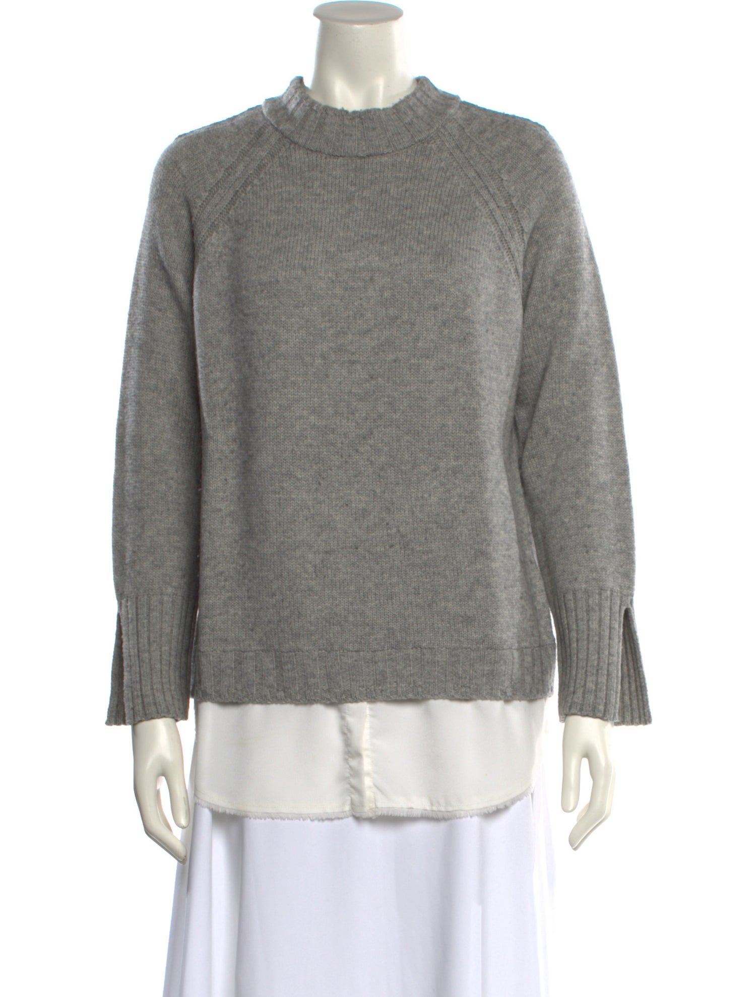 Brochu Walker Wool Mock Neck Sweater