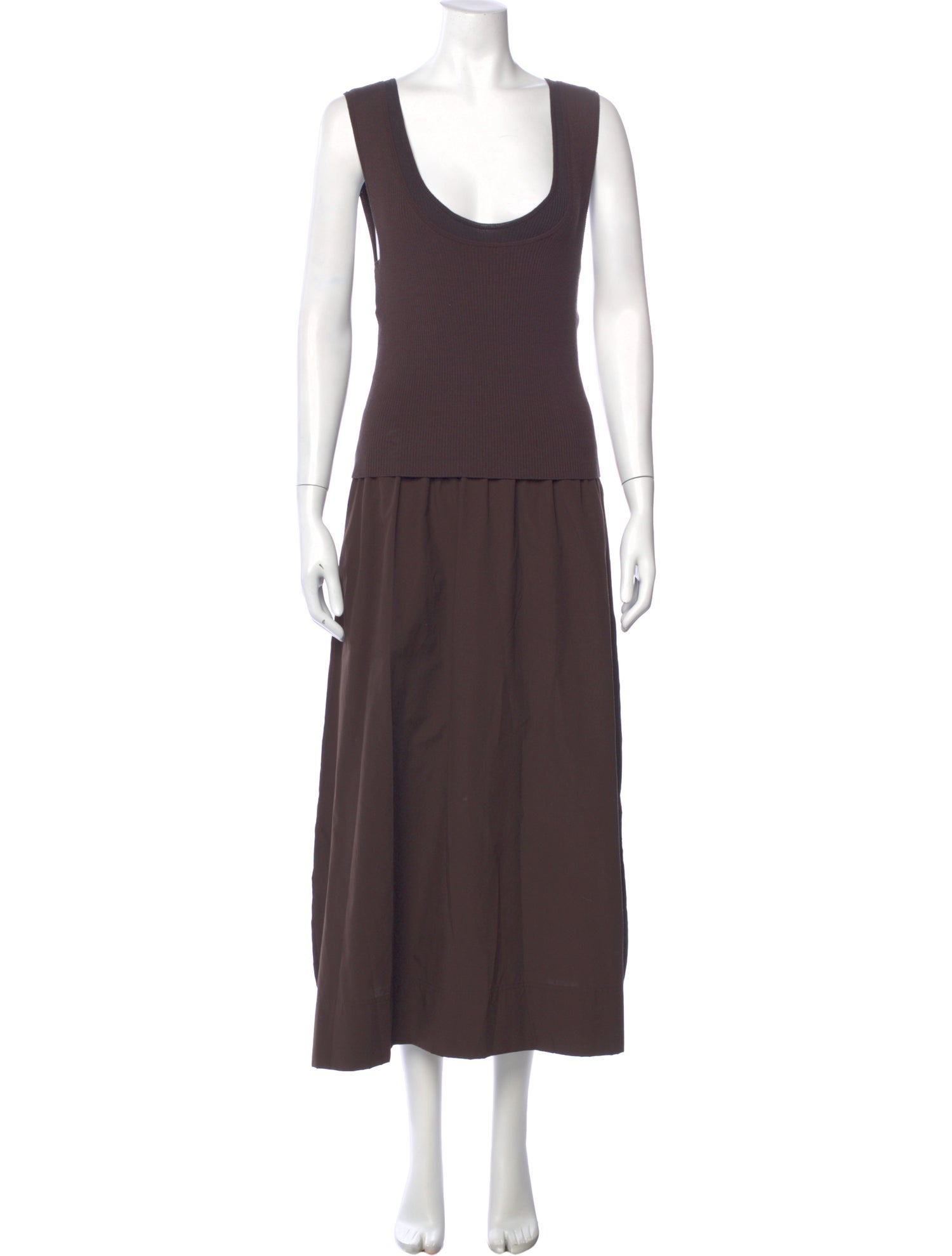 Brochu Walker Scoop Neck Long Dress