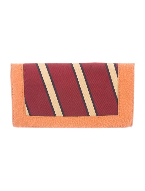 Brooks Brothers Bifold Vertical Wallet tan