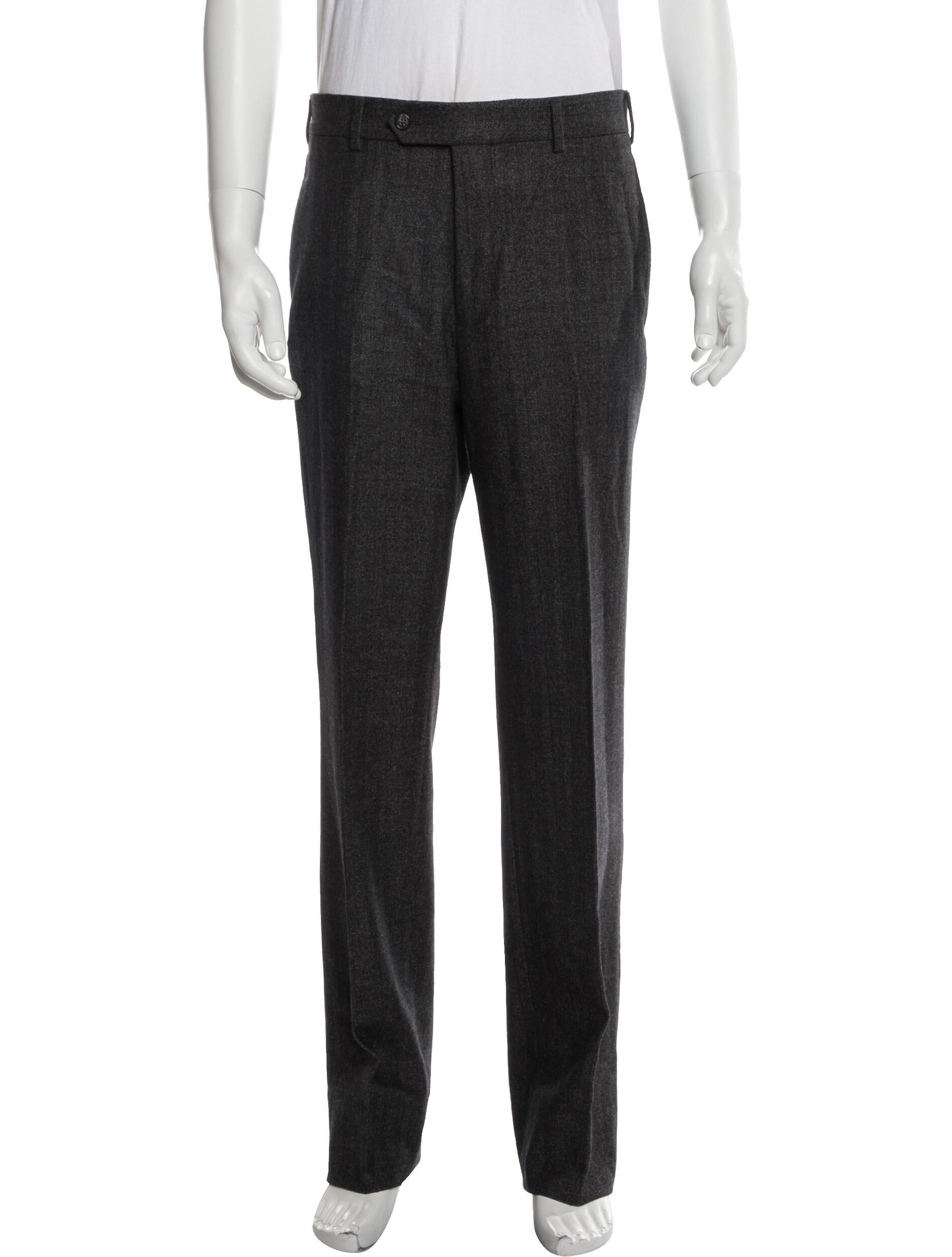 Brooks Brothers Dress Pants Grey, 11" Rise Pants, Clothing