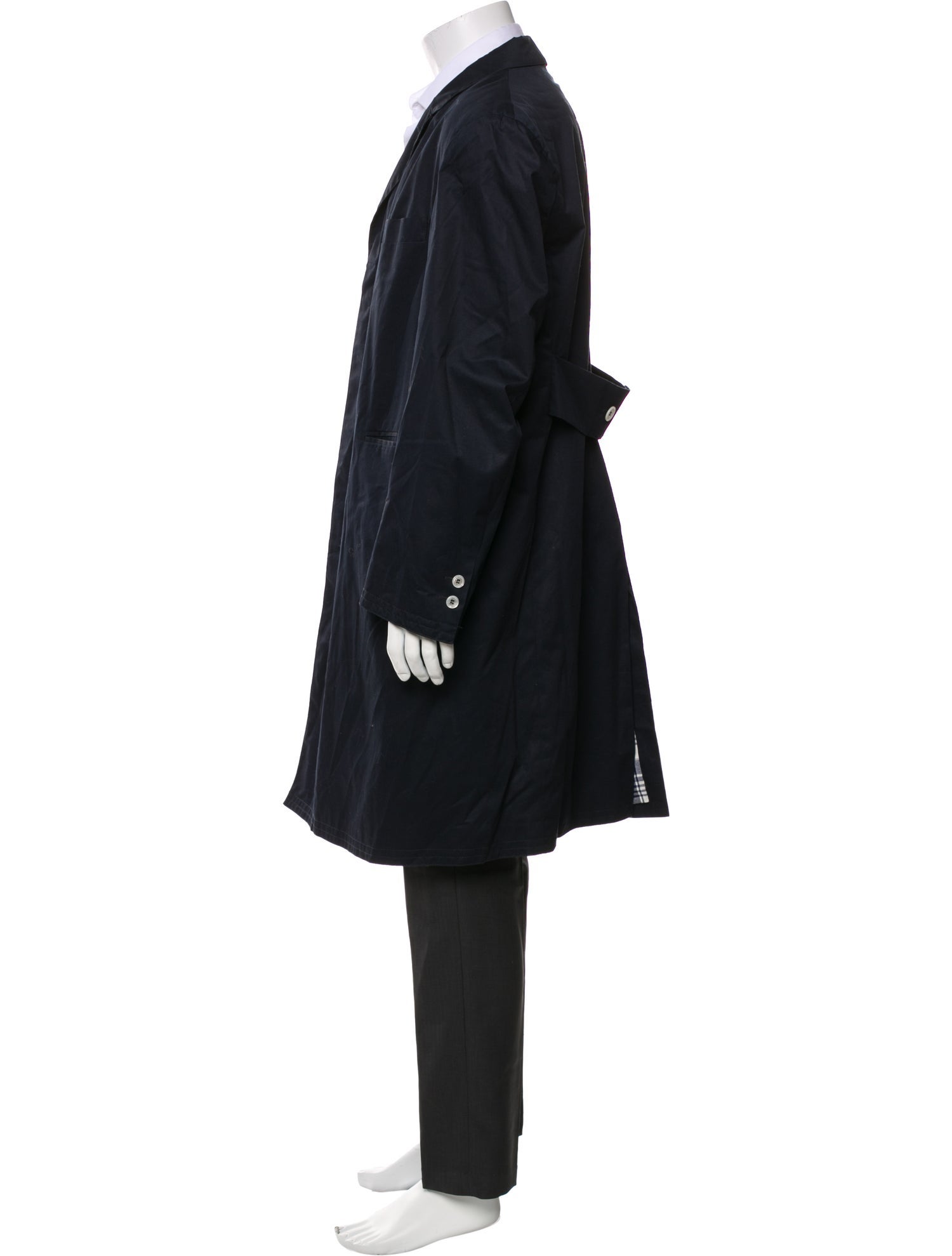 Black Fleece Overcoat