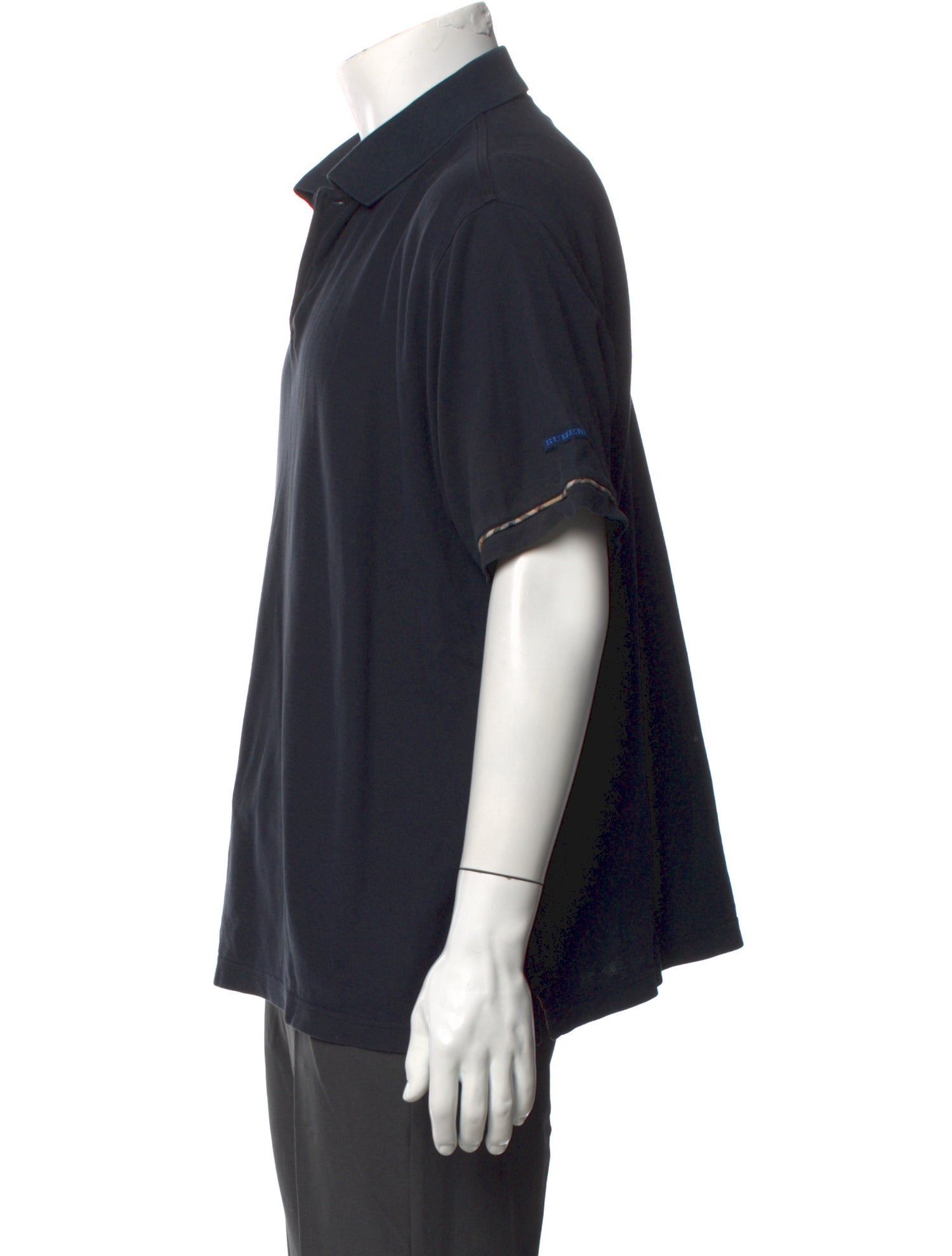 Burberry Golf House Check Pattern Collar Polo Shirt