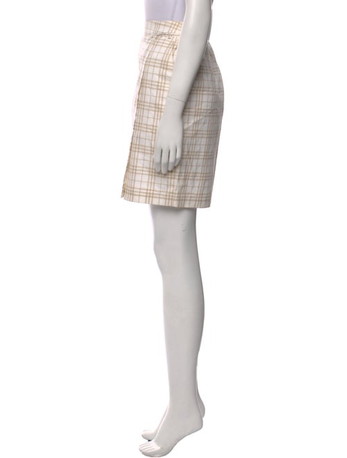 Burberry Golf Plaid Print Knee-Length Shorts