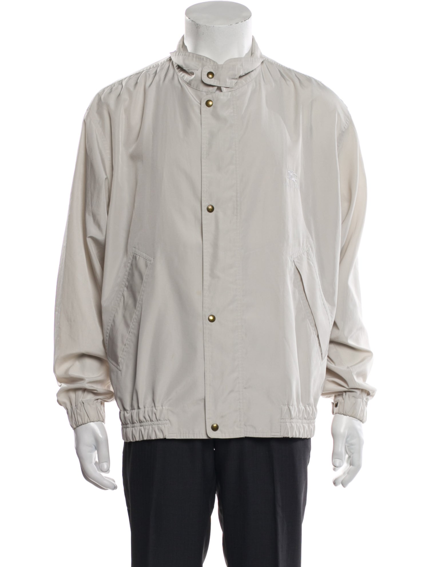 Burberry Golf House Check Pattern Windbreaker