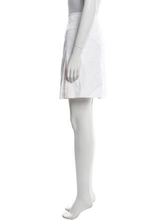 Burberry Golf Pleated Accents Mini Skirt