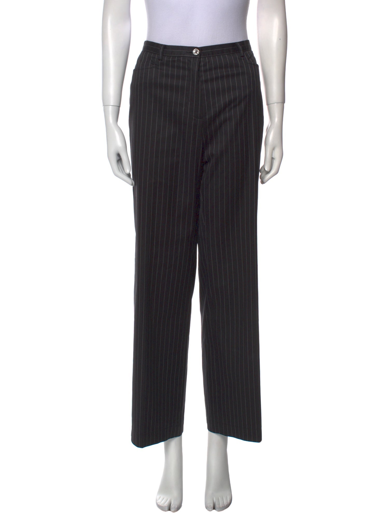 Burberry Golf Striped Straight Leg Pants