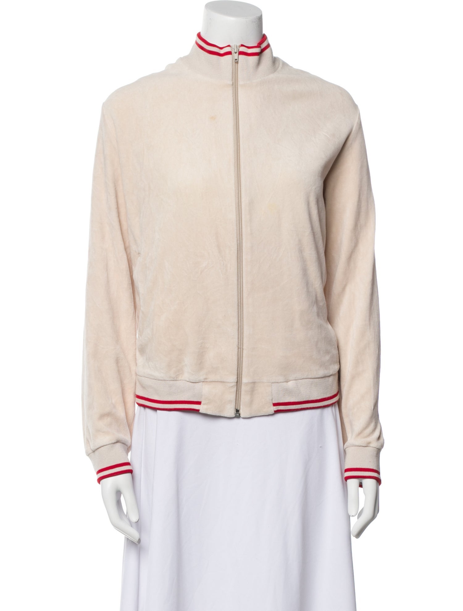 Burberry Golf Colorblock Pattern Bomber Jacket