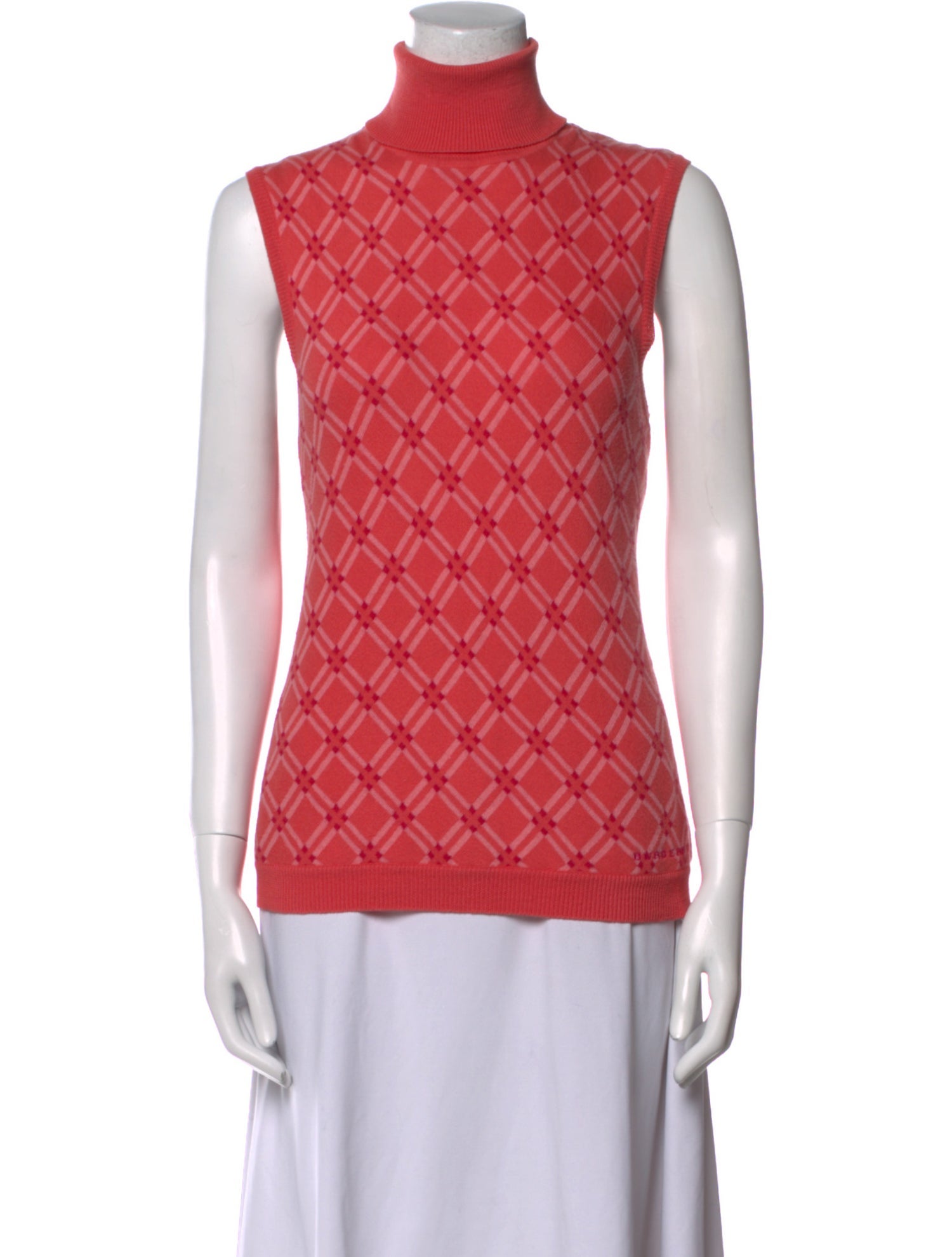 Burberry Golf Printed Turtleneck Sweater