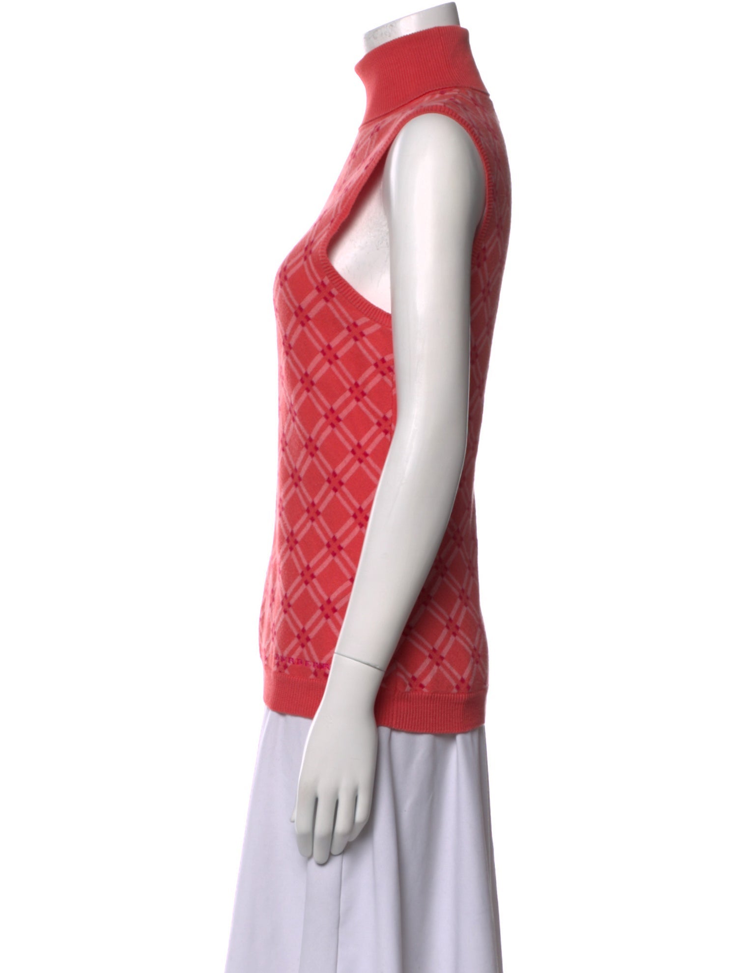 Burberry Golf Printed Turtleneck Sweater