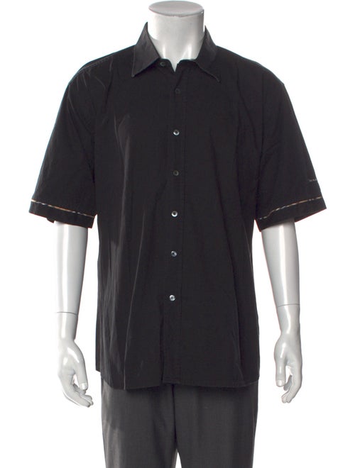 Burberry Golf House Check Pattern Short Sleeve Shirt