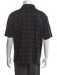 Burberry Golf Plaid Print Collar Polo Shirt