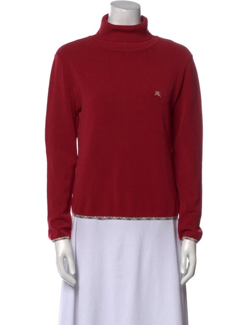 Burberry Golf Turtleneck Long Sleeve Sweatshirt