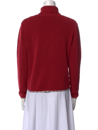 Burberry Golf Turtleneck Long Sleeve Sweatshirt