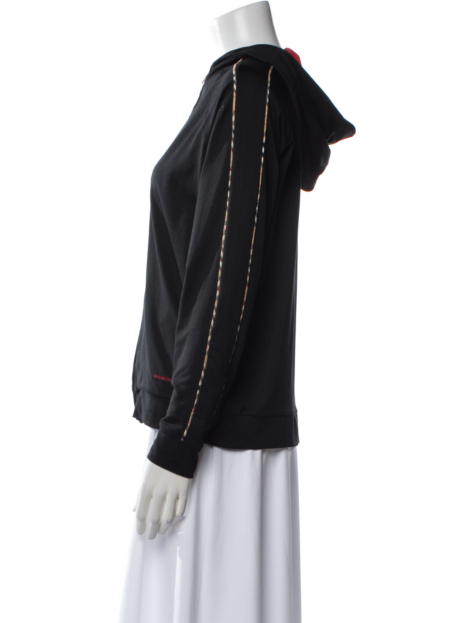 Burberry Golf Mock Neck Long Sleeve Sweatshirt