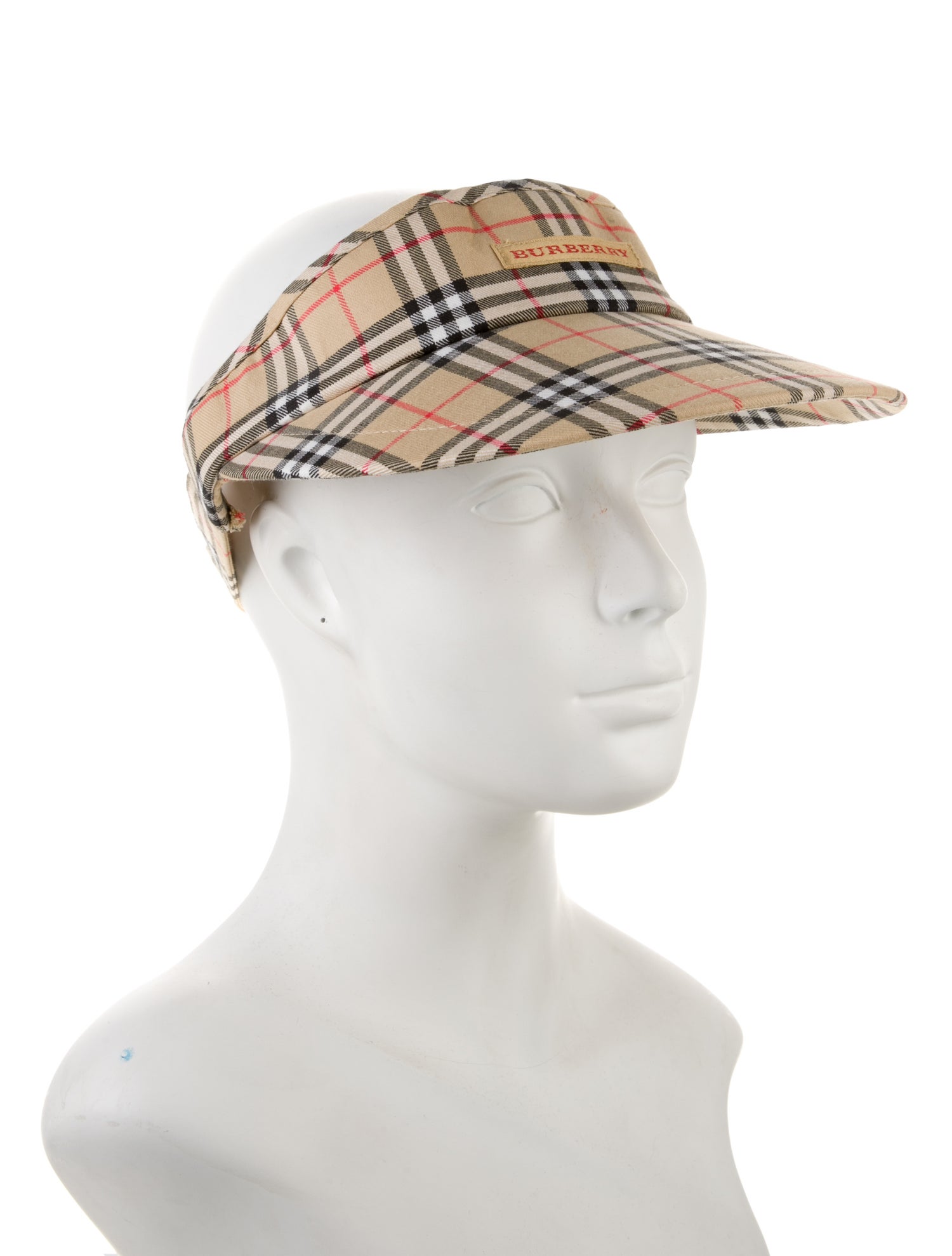 Burberry Golf printed visor hat