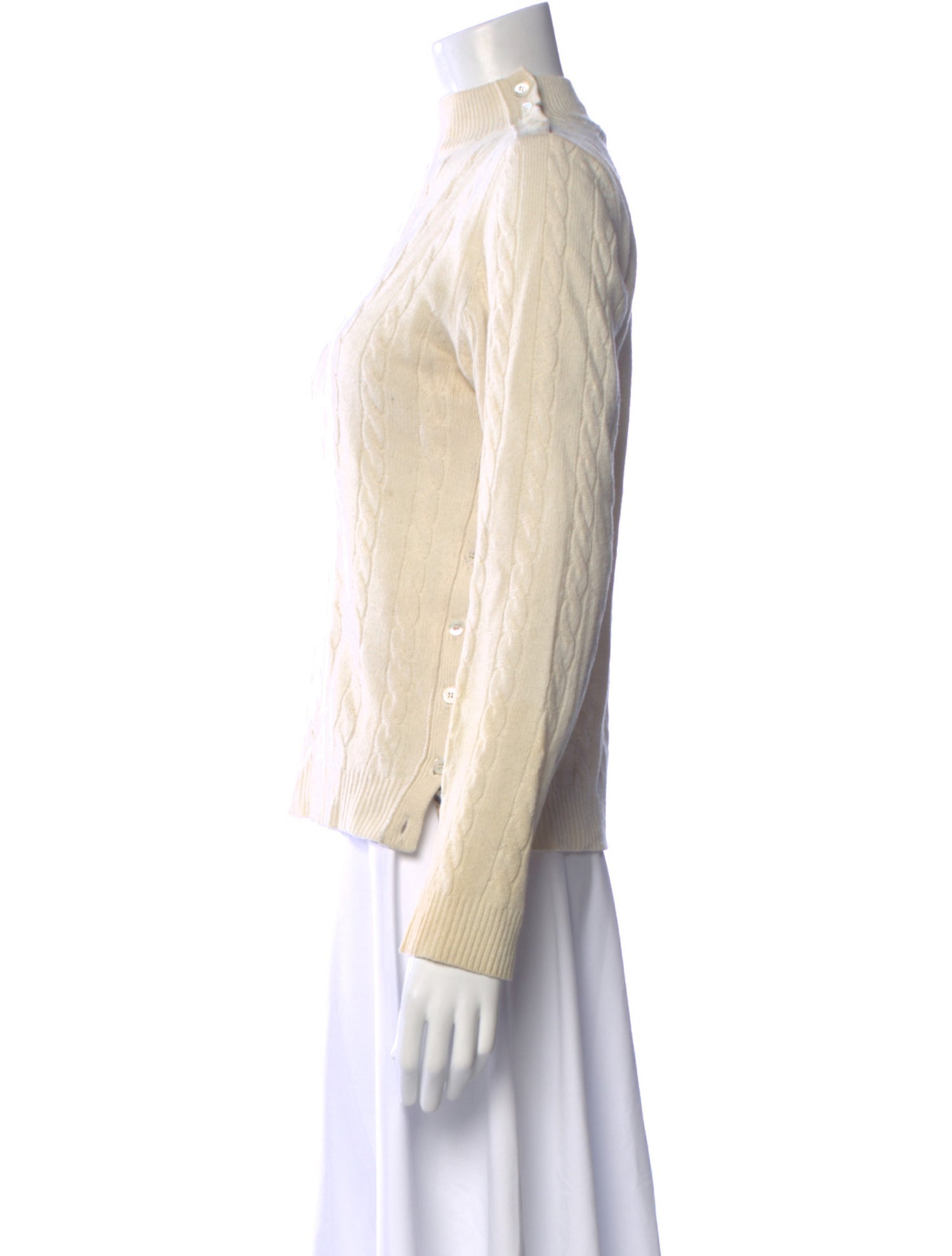 Burberry Golf Mock Neck Sweater