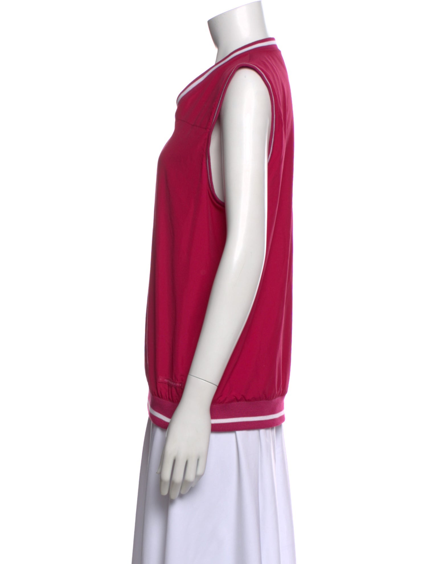 Burberry Golf V-Neck Sleeveless Top