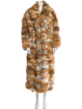Borbonese Fox Fur Coat