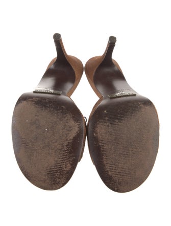 Bridget Suede Beaded Accents Slides