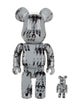 Bearbrick 2021 Andy Warhol's Elvis Presley 100% & 400% Figurine Set