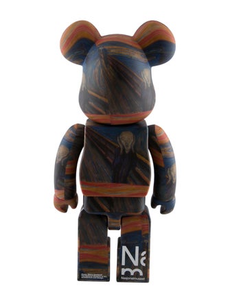 Bearbrick 2022 Edvard Munch (Scream) 100% & 400% Set