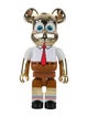 Bearbrick 2019 Spongebob Squarepants Gold Chrome 1000% Figure