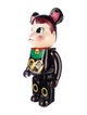 Bearbrick Bearbrick Lucky Cat Peko Chan Black 1000% Figure