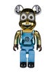 Bearbrick Minions Dave Chrome