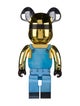 Bearbrick Minions Dave Chrome