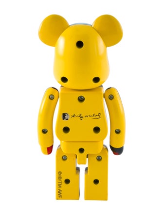 Bearbrick Superalloy Andy Warhol Silk Screen 200% Figure