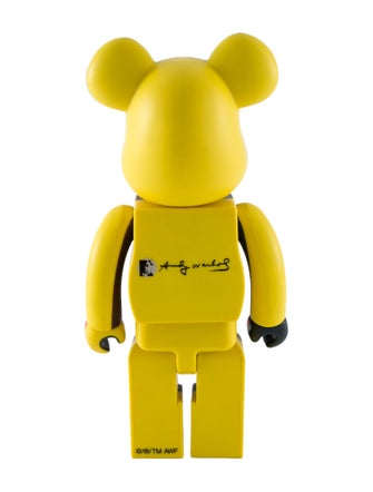 Bearbrick Andy Warhol Silk Screen 400% Figure