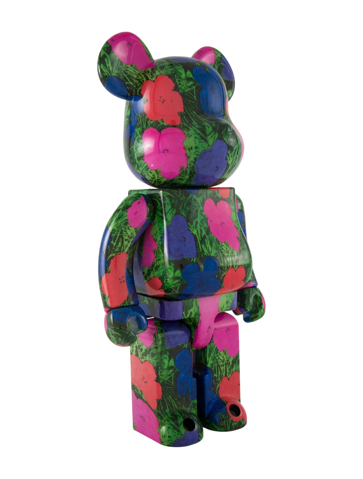 Bearbrick x Andy Warhol Flowers 400%